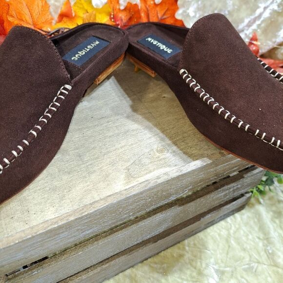 Mystique Leather Slide Mules various sizes - Picture 14 of 15